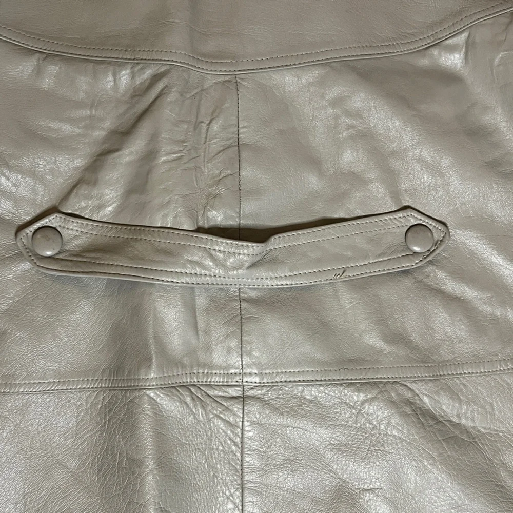Vintage leather jacket car coat - Picture 7 of 10